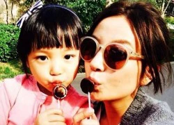 Con gái Triệu Vy ngày càng xinh xắn và chững chạc như thiếu nữ