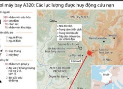 [Infographics] Các lực lượng tham gia cứu nạn vụ rơi máy bay A320