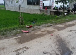 Ô tô "đại náo" trên đường sau khi gây ta.i nạ.n