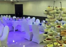 Tiệc cưới trong tù xa hoa như ở khách sạn 5 sao