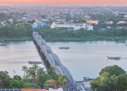 Khôi phục ban công ngắm cảnh trên cầu Trường Tiề.n ở Huế