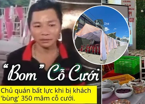 Nhà hàng bị 'bom' 150 mâm cỗ cưới ở Điện Biên: Không đặt cọc cũng không hợp đồng
