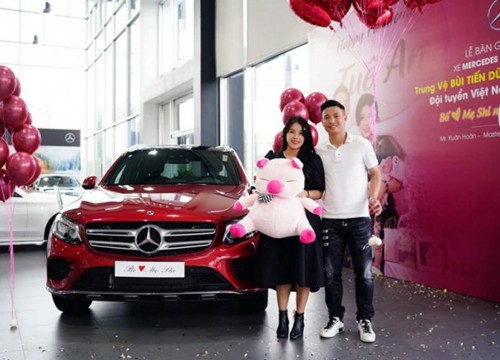 Bóc giá xế hộp Mercedes GLC 300 Bùi Tiến Dũng mua tặng vợ