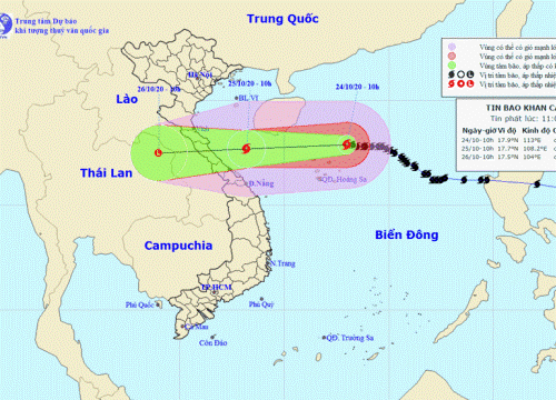 Bão số 8 gây mưa to từ chiều tối nay, từ Nghệ An đến Thừa Thiên Huế cẩn trọng tàu thuyền, công trình gần bờ
