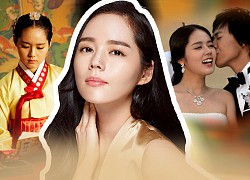 Han Ga In - Mỹ nhân Mặt trăng Ôm Mặt trời và hôn nhân viên mãn bên chồng "lép vế"