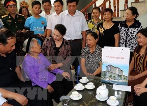 Trình Chủ tịch nước việc tặng quà Tết cho người có công với cách mạng