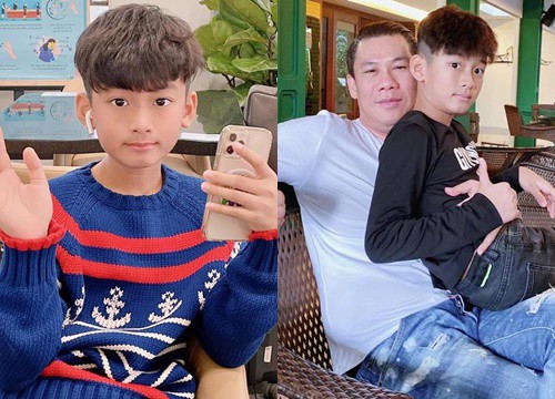 Đâu chỉ Lệ Quyên, chồng cũ cũng rất tự hào vì con trai đẹp mã