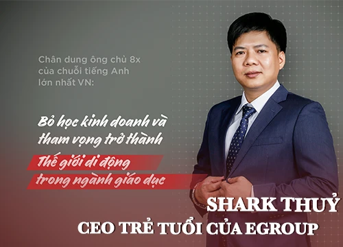 Tiểu sử Shark Thủy những điều thú vị về vị CEO trẻ tuổi của tập đoàn Egroup