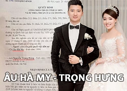 Vợ chồng Âu Hà My - Nguyễn trọng Hưng ly hôn, khi tình yêu hết đát, mãi mãi chỉ là 11 tháng