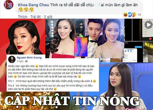 Ca sĩ lệ Quyên cặp kè "Thị Vệ" của Chi Pu; Hương Giang đáp trả chỉ trích dạy đời; Bảo Thy bị quay phim "Hại"