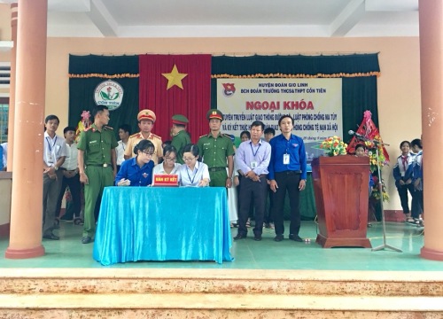 Quảng Trị: Những tiết học ngoại khoá hữu ích