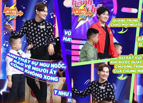 Trấn Thành và hội bạn thân tiếp tục bị chê quá "lố" khi chiếm sóng, hát nhạc tình yêu tại Nhanh Như Chớp Nhí