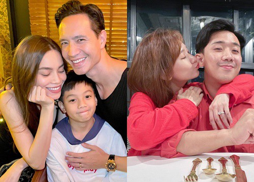 Hà Hồ - Kim Lý hạnh phúc đón năm mới, Lã Thanh Huyền tậu xe sang