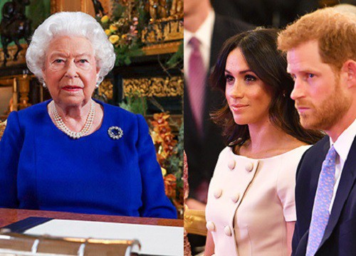 Phản ứng của vợ chồng Meghan Markle sau khi hay tin bị Nữ hoàng từ chối chỉ trong 2 giây