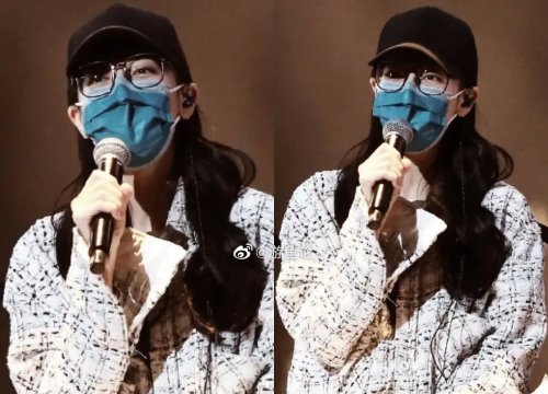 Vì chiếc khẩu trang đặc biệt cả Cbiz không ai đeo, Địch Lệ Nhiệt Ba lại bị netizen "réo tên" chung với Hoàng Cảnh Du