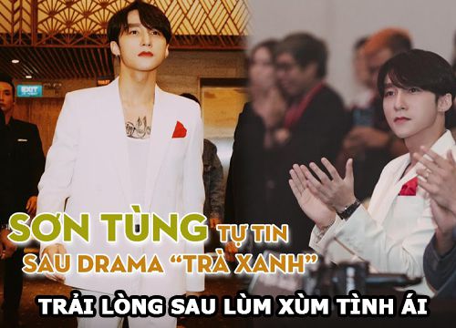 Sơn Tùng M-TP lộ diện trước truyền thông sau drama "trà xanh" | Cực bảnh bao và bình tĩnh