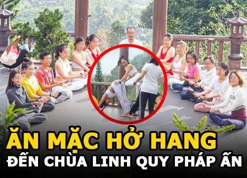 Ăn mặc phản cảm đến chùa Linh Quy Pháp Ấn; Đại diện chùa lên tiếng?