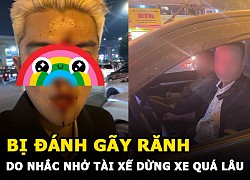 Bị đánh gãy răng do nhắc nhở tài xế dừng xe quá lâu gây tắc đường