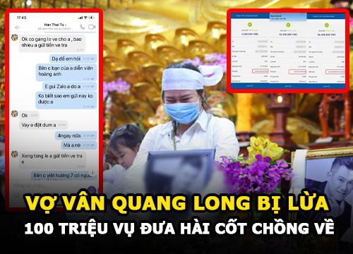 kẻ mạo danh Hàn Thái Tú lừa vợ Vân Quang Long