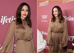 Angelina Jolie đẹp điên đảo trên thảm đỏ bên con gái cưng Zahara