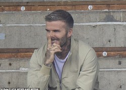 David Beckham khoe visual đỉnh cao dưới ống kính camera mờ nhòe của "team qua đường"