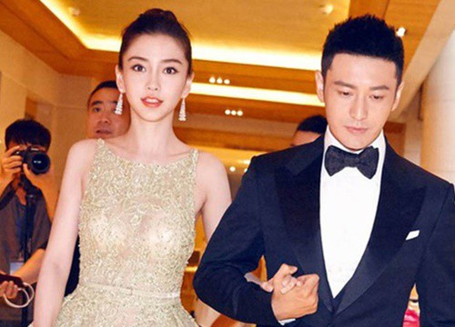 Huynh Xiaoming and Angelababy take their children to play, their attitudes are noticeable