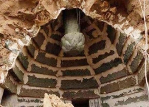 Mộ cổ nghìn năm được 1 'quái thú' canh giữ, không ai dám vào: Chuyên gia mạo hiểm khám phá - Sững sờ với khung cảnh bên trong