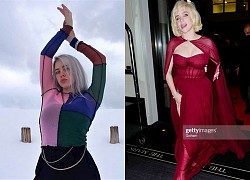 Billie Eilish left discreetly, showing off her breasts, making people excited