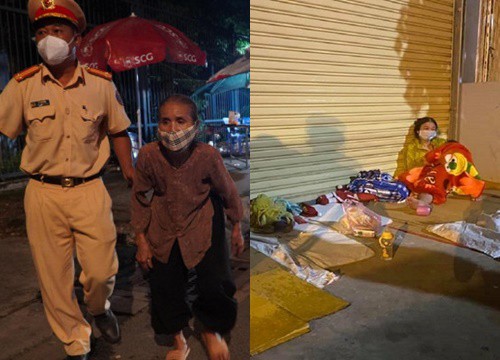 The 76-year-old grandmother walked back to An Giang with her husband to meet an unexpected ending