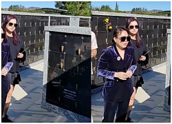 Viet Huong visited Chi Tai&#39;s grave, revealing the reason she had to personally escort Phi Nhung&#39;s ashes to the US