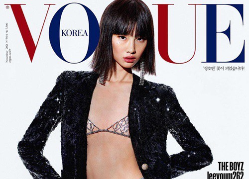 Mỹ nhân Squid Game diện đồ Saint Laurent lên Vogue, Rosé bất ngờ bị réo tên