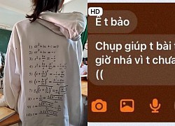 The teacher asked the female student out of the class immediately because of the strange shirt