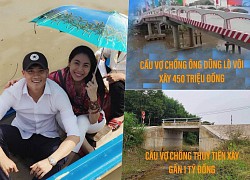 Thuy Tien&#39;s bridge construction shows signs of being &quot;intested&quot; by half a billion, what is the truth?