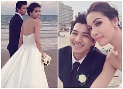 Minh Tu revealed a wedding photo with a male star Vbiz, giving a love ring that caused a stir among netizens?