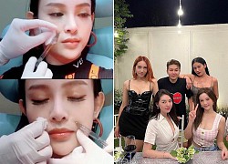 Huyen Baby gathers with close friends, the beauty of the bride-to-be is stunning after cosmetic injections