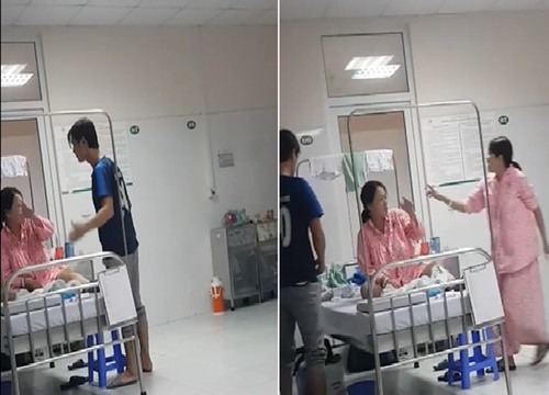 Two pregnant women &quot;fight words&quot; in the hospital, the abusive husband defends strangers, making netizens angry