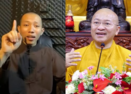 "Giả tu" Hoàn Nguyên dùng lời tục tĩu mắng Thượng tọa Thích Nhật Từ, tuyên bố 1 câu về giáo hội Phật giáo