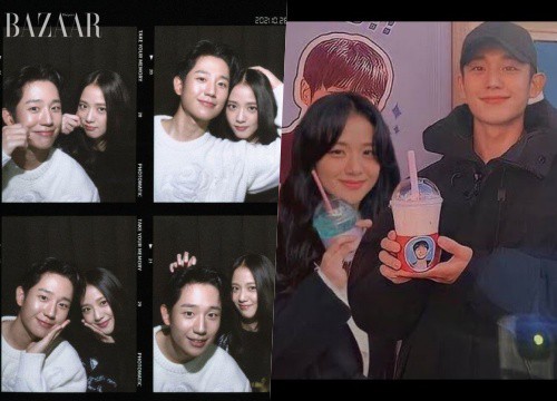 Jisoo (BLACKPINK) và Jung Hae In bùng nổ visual, xoa đầu, nựng má đầy tình cảm, fan đồng loạt "đẩy thuyền"