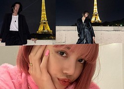 Lisa (BLACKPINK) changed 180 degrees to short pink hair, revealing SM supermodel dating hints