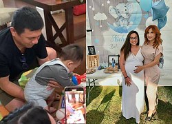 Phi Nhung&#39;s ex-husband appeared at the baby shower, a rare photo of Wendy Pham during pregnancy attracted attention