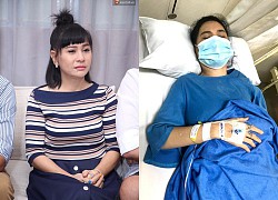 Cát Phượng nằm viện, Kiều Minh Tuấn không vào thăm, nửa đêm đăng status nói toàn chuyện gở