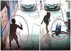 Saving her husband from being electrocuted, the woman suddenly became a victim, watching the camera makes netizens shudder