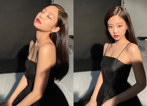 Jennie (BLACKPINK) xả ảnh hậu trường không PTS: Visual đẹp điên đảo, vòng 1 lấp ló "đốt mắt" fan