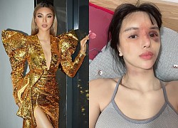 Phuong Thanh &quot;cries to heaven&quot;, Kha Nhu is &quot;hot&quot; when supermodel Kha Trang is violently married to her fiancé