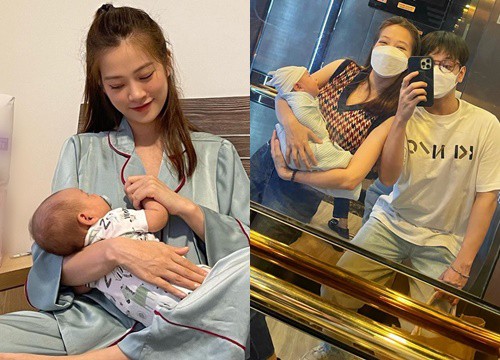 Trương Hoàng Mai Anh bị nhắc nhở trang phục khi đang ở cữ