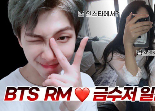 RM (BTS) lộ cả tá "hint" hẹn hò tiểu thư tài phiệt, HYBE đáp trả đúng một câu