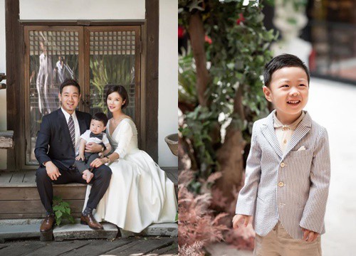 Hwang Jung Eum rarely shows off photos of her first son, happy with her husband after an unsuccessful divorce