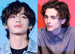 V (BTS) - Timothée Chalamet gây bão mạng vì tổ hợp visual quá đỉnh khi vô tình nằm kế nhau