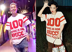 Lần đầu tiên Binz công khai "mặc đồ đôi" với Châu Bùi?