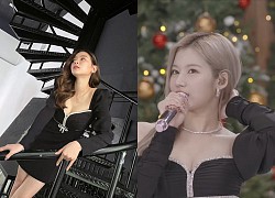 Sana (Twice) đụng hàng Baifern (Chiếc Lá Bay), chẳng cần "còng lưng" khoe ngực vẫn gợi cảm hết nấc